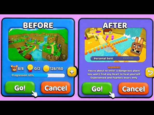How to Unlock Hardcore Mode in Turtletown! 👊 Super Bear Adventure