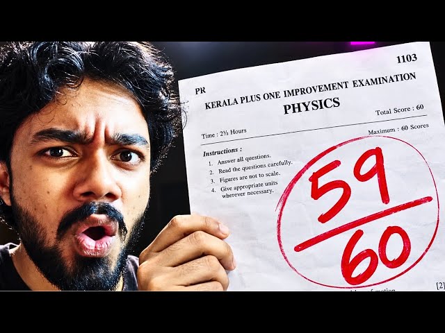I predicted 59 marks - physics improvement +1 🔥