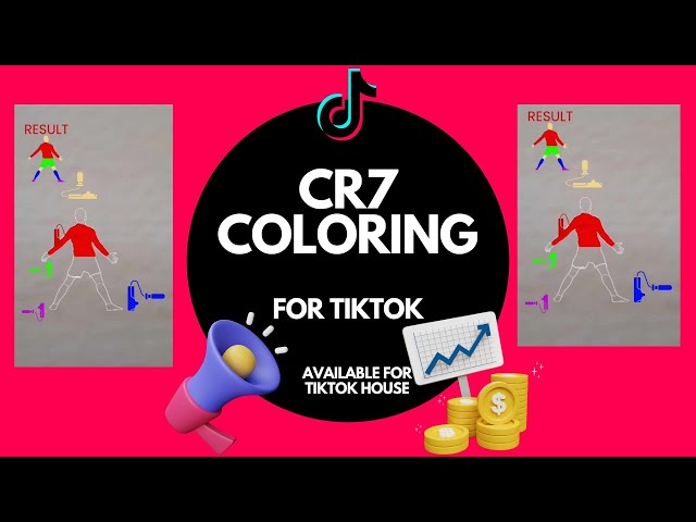 Tiktok Effect House - CR7 Coloring Template - Tutoriel (FR)