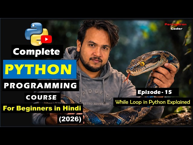 While Loop in Python | Repeating Tasks Easily | Python Tutorial - Episode 15