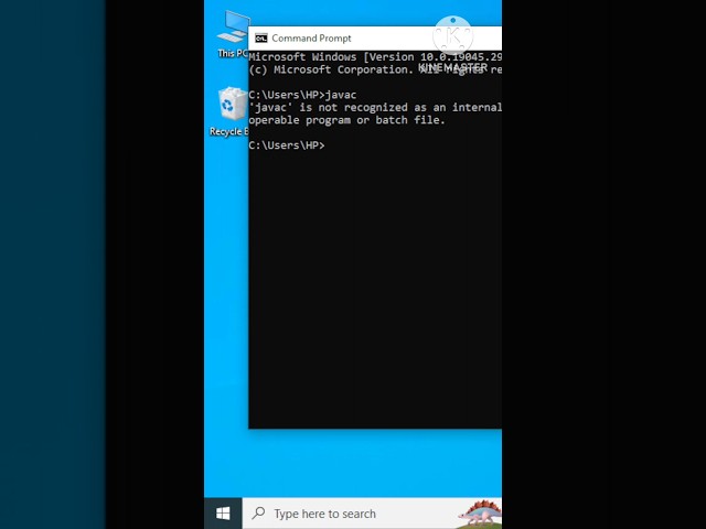 set path of jdk in java (windows 10)