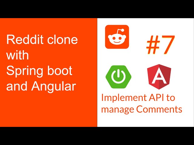 Full Stack Reddit Clone with Springboot & Angular: Part 7