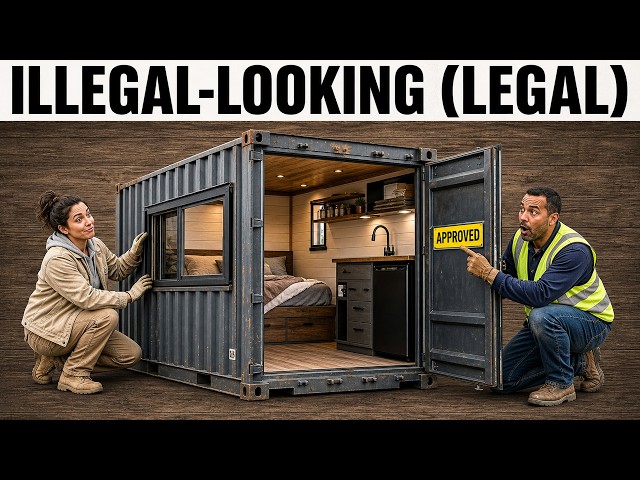 15 Illegal-Looking Tiny Homes That Are Completely Legal