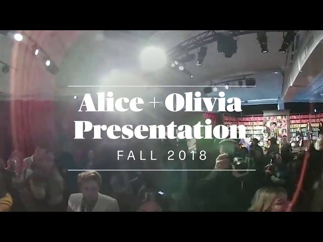 A 360-Degree View of Alice + Olivia's Fall Presentation — Including Paris and Nicky Hilton | WWD