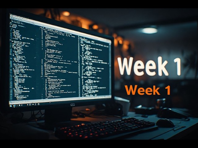 Programming Journal (Week 1)