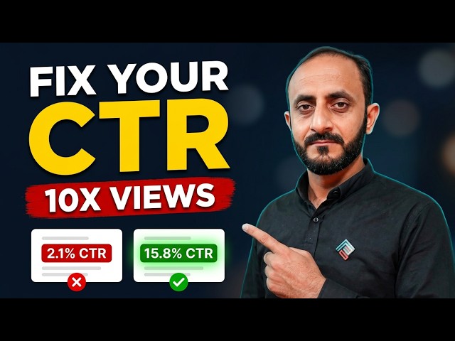 YouTube Par Views Nahi Aa Rahe? CTR Aur Thumbnail Ka Ye Secret Samjho