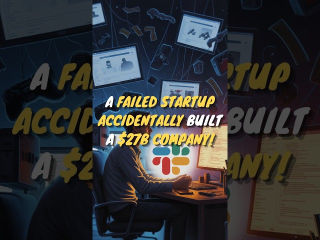A Failed Startup Accidentally Built A $27B Company! # Shorts #Slack #StewartButterfield #BestSoln