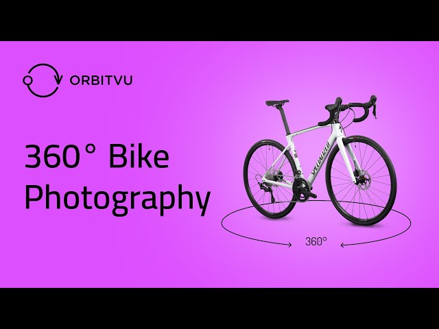 360° Spin Product Photography of a Bicycle | Orbitvu Bike Studio