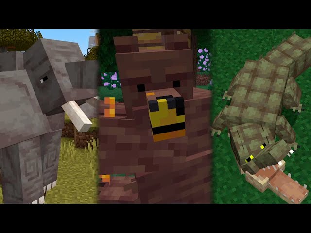 59 animais que DEVERIAM estar no Minecraft (Alex's Mobs Mod)