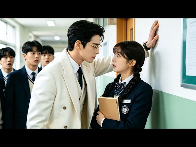 42-year-old cold professor is single, falls for a rural intern and kisses her in front of everyone!