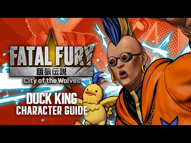 【日本語】餓狼伝説 CotW｜ダック・キング｜Character Breakdown