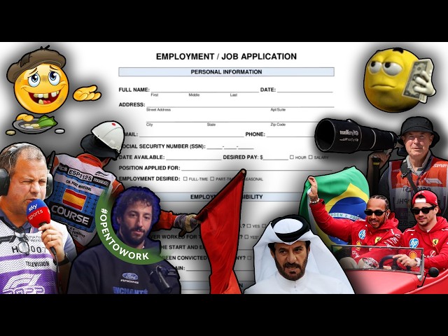 How to Get a J*b in F1