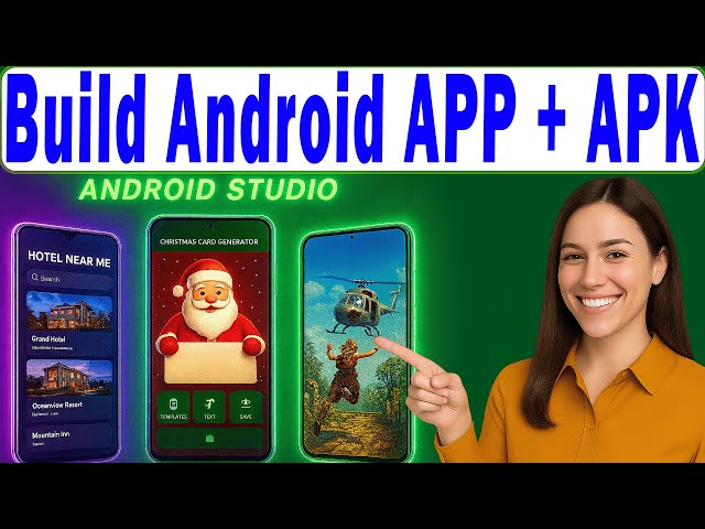 How To Make An App In Android Studio Using AI (BUILD Apps FASTER & EASIER!)
