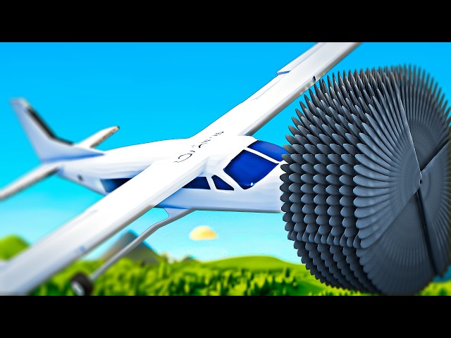 This is why you don't put 500 propellers on a plane