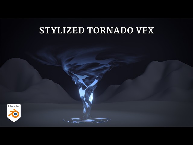 How to Create a Stylized Tornado in Blender
