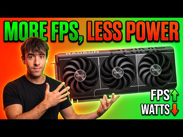 Undervolt your RX 9070 GRE for More FPS and Lower Temperature!