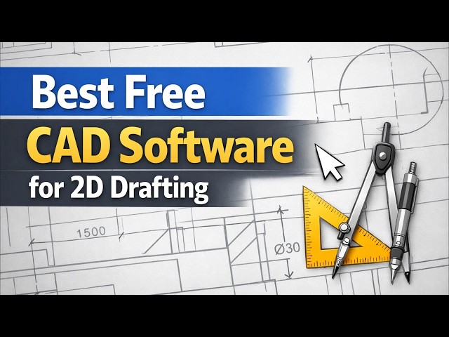 5 Best Free CAD Software for 2D Drafting 2026