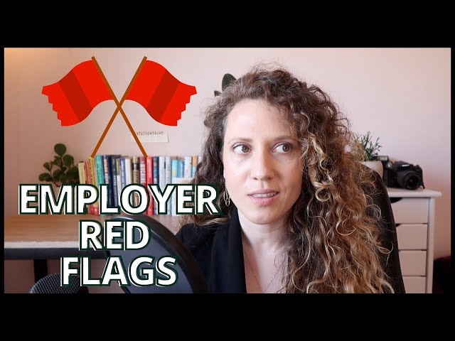 Interview red flags | how to tell if it's a bad work environment