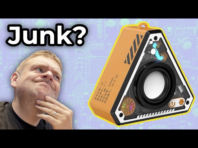 Test & Teardown: Temu's £5 Triangular Bluetooth Speaker