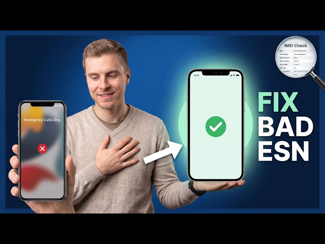 Unblock a Bad ESN and Restore Cellular Service, A Working Method