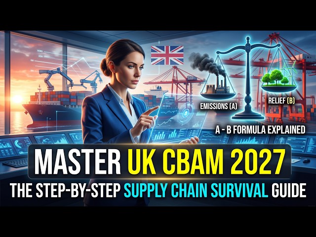 How To Master UK CBAM 2027 — The Step-by-Step Supply Chain Survival Guide