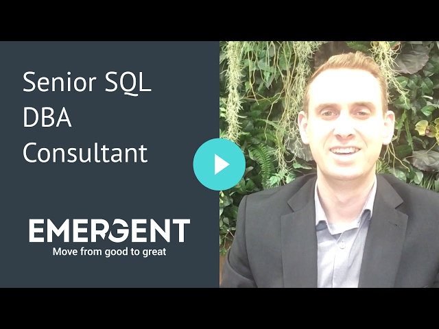 Senior SQL DBA Consultant