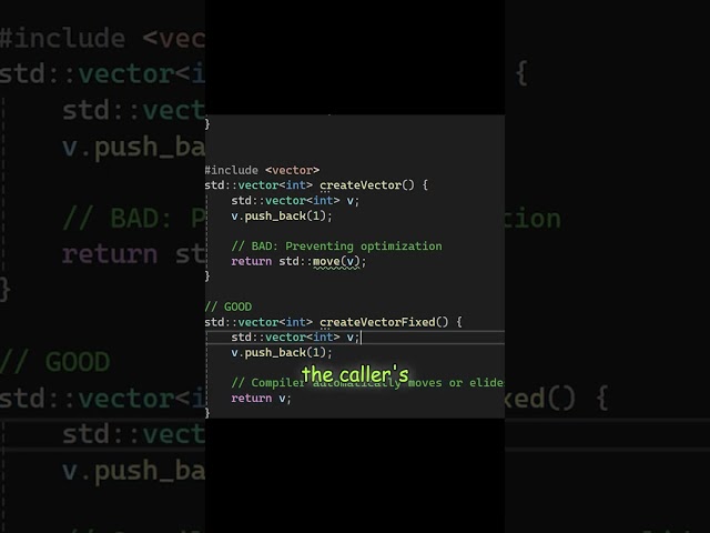 Stop Writing return with std:: move π