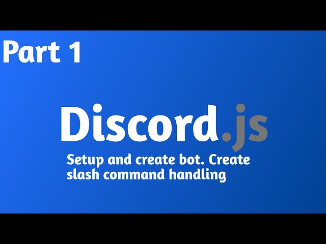 Discord.js Turtorials Part 1 On Replit | How to create and setup bot on discord.js v14