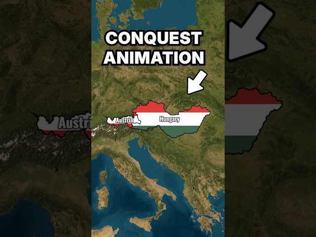 How to Make a Conquest Animation on a Map (War Morph Tool) #MapAnimation #Shorts #Conquest #History