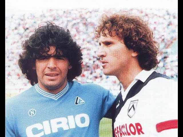 Zico Vs Maradona - Udinese x Napoli (1985)