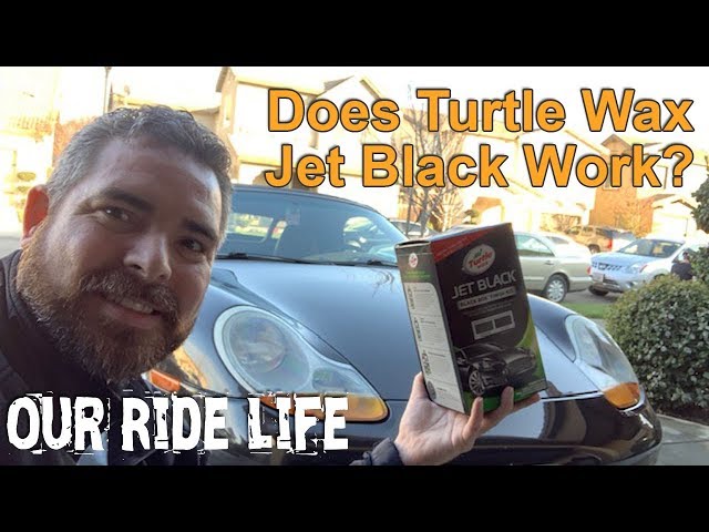 Does Turtle Wax Jet Black Work?