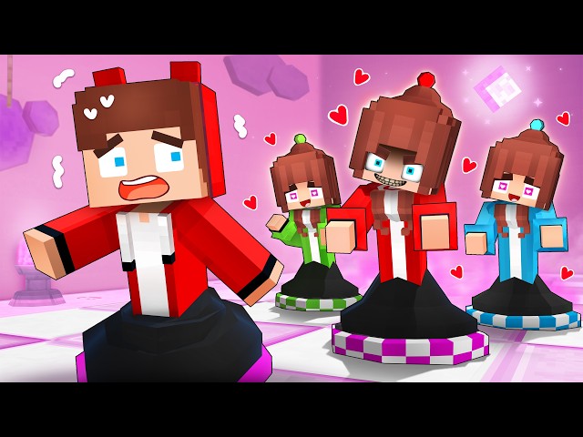 JJ Chess LOVE CURSE - Maizen Minecraft Animation