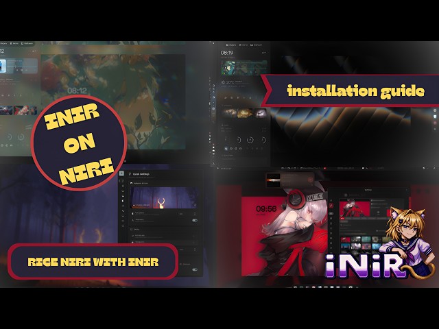 Make your Linux desktop look incredible with INIR