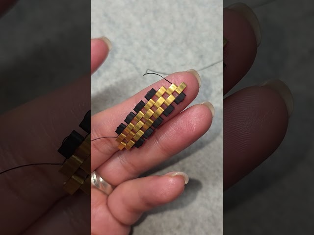 Easy Beaded Bracelet Pattern  Step by Step #shorts