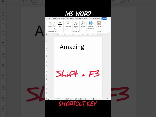 ms word shortcut key #tricks #tutorial #msword #excel #powerpoint #microsoft #office