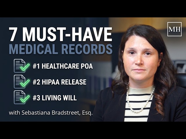 7 Medical Documents Every Divorcing Person Should Have on File