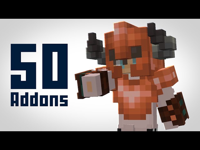 50 BEST Essential Minecraft Bedrock Addons!