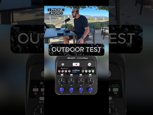 PODTRAK P4 NEXT- OUTDOOR TEST
