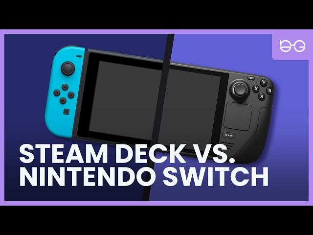 Steam Deck vs. Nintendo Switch 🎮 Showdown between the Portable Gaming Heavyweights