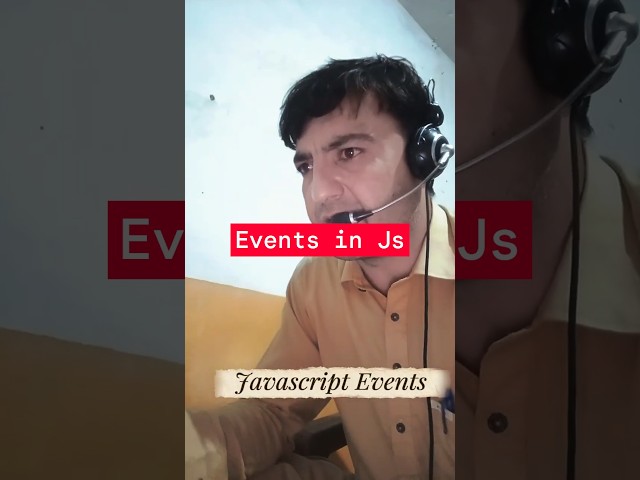 Javascript Event #shorts #shortvideos #javascript