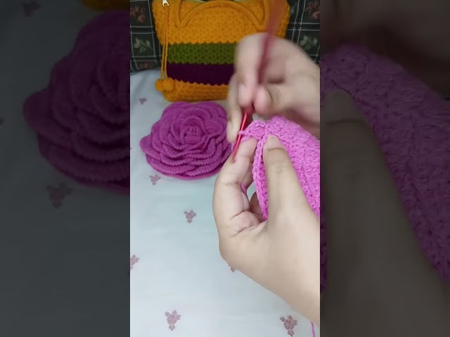 "The Viral Flower Purse You Need in Your Life! 🌸🌹 #short #video