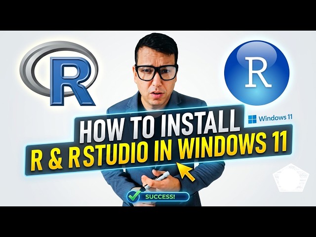 How to install R & RStudio in Windows 11