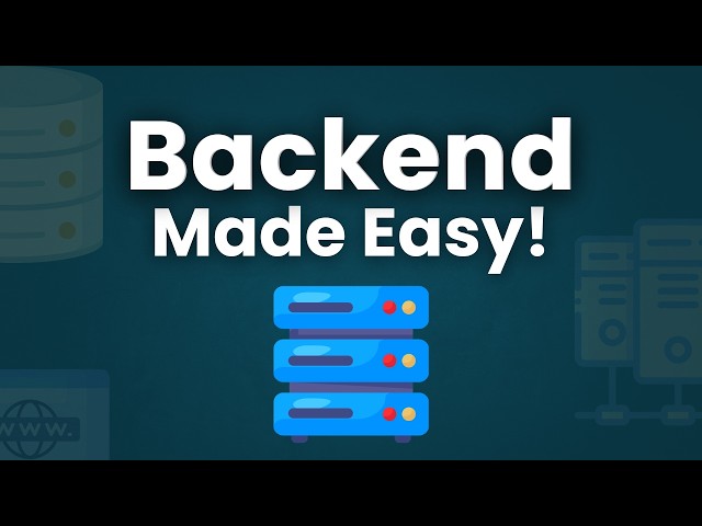 Backend Development Explained in 11 Minutes...