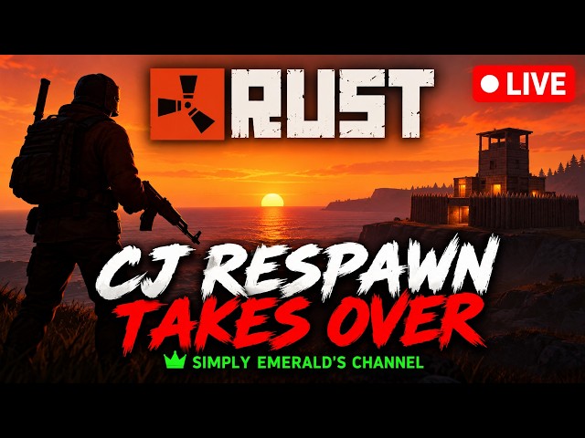 🔴 CJ RESPAWN TAKES OVER AGAIN! | More RUST Chaos LIVE
