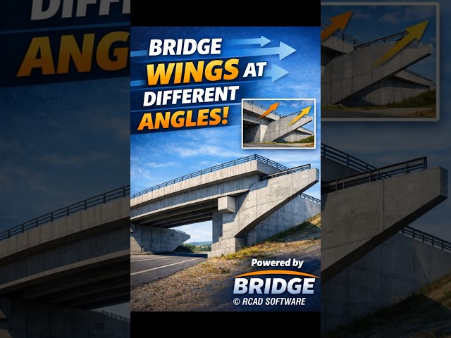 BRIDGE: Design bridges with wings at any angle