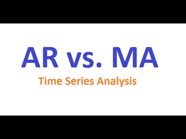 Autoregressive vs. Moving Average: Difference between AR and MA in Microsoft Excel