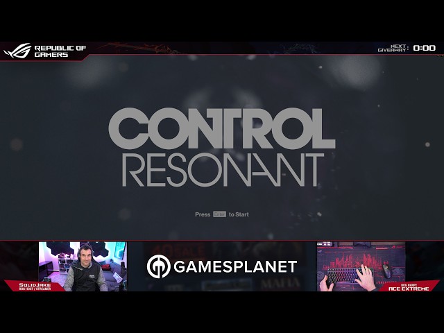 CONTROL Resonant game key giveaways!