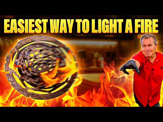 How to Light Charcoal With NO Lighter Fluid🔥| Fogo Charcoal | Fireplace Fire Pit