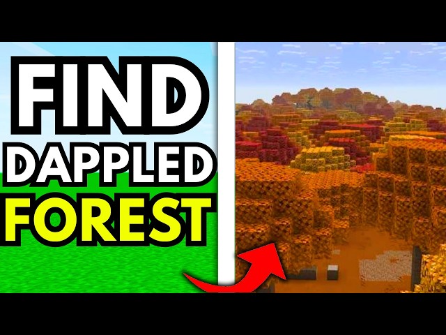 How to Find the Dappled Forest in Minecraft 26.3