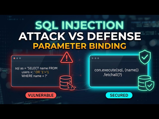 Understanding SQL Injection — Vulnerable Code, Real Incidents, and Secure Coding en